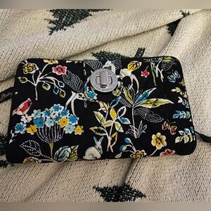 Vera Bradley turn-lock wallet